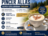 520/4. Pincér állás alpesi szálloda Tirol